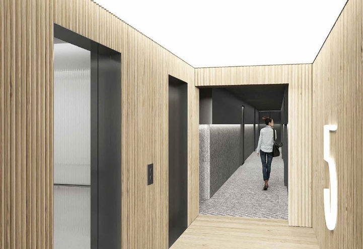 Outdoor Entry Way to Suites at BIG King Toronto Condos