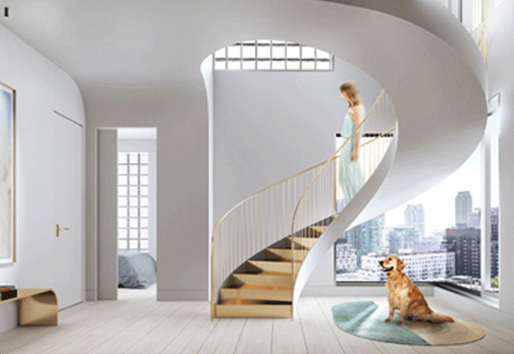 Penthouse Interiors at BIG King Toronto Condos