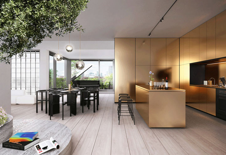 Penthouse Interiors at BIG King Toronto Condos