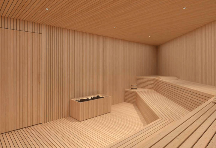 Sauna at BIG King Toronto Condos