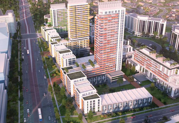 Aerial View of Baif Don Head Towns