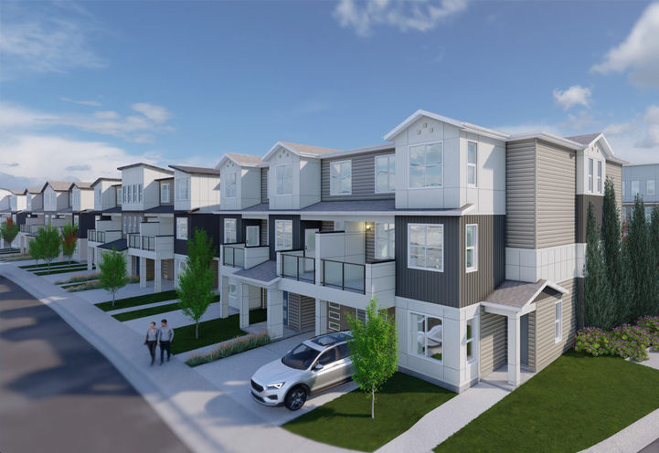 Belvedere Rise Towns Exterior View of Units