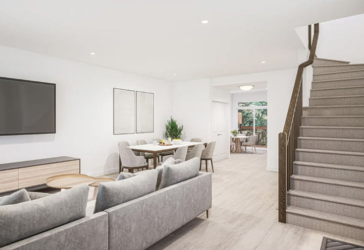 Benchmark Towns at Vista Ridge Unit Lower Level Interiors