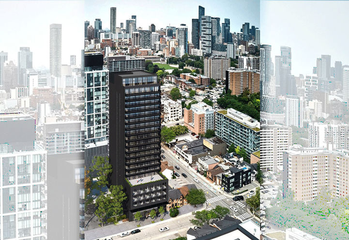 Berkeley House Condos Building Exterior View