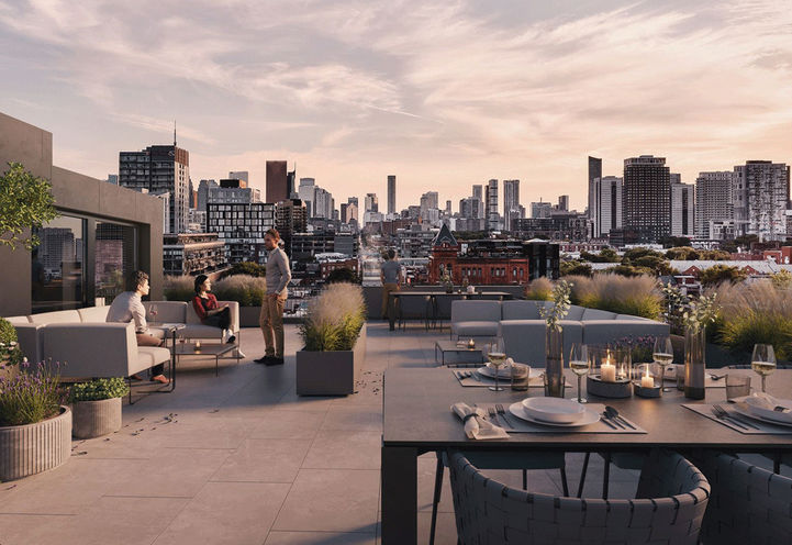 Biblio Lofts Rooftop Amenity