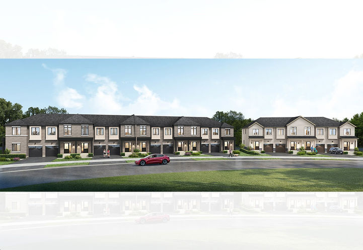 Big Sky Homes Towns Streetscape View of Exteriors