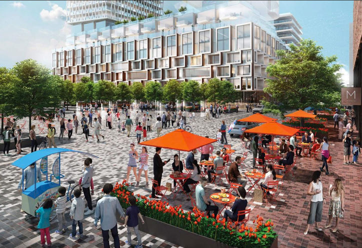 Community Square at Bloor & Dufferin Condos, Bloor St W