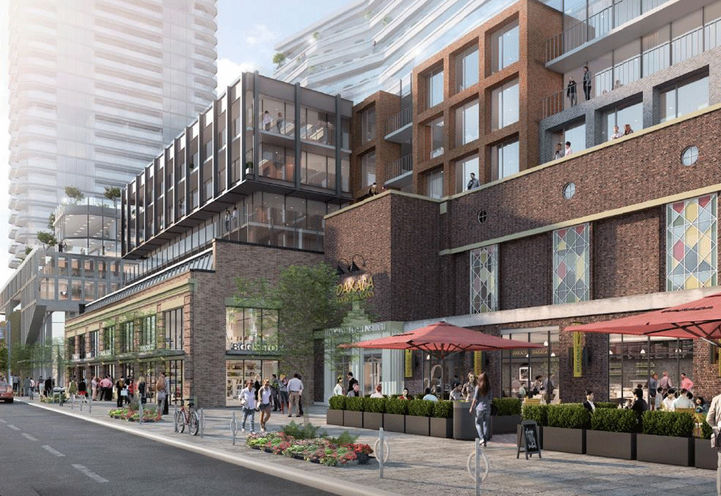 Street View, Bloor & Dufferin Condos, Bloor St W