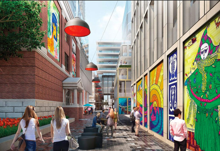 Alleyway -Bloor & Dufferin Condos 2