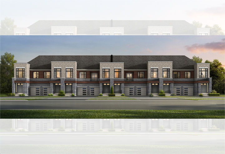 Bodhi Towns Exterior View of Traditional Townhome Units