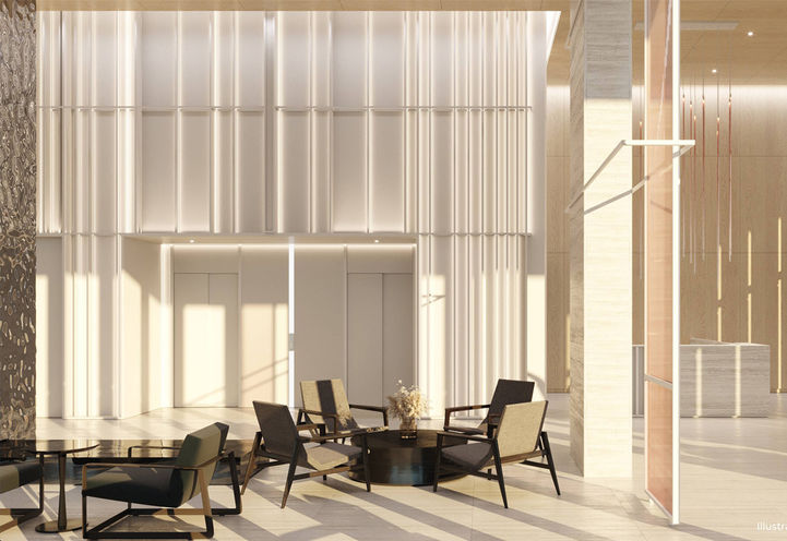 Bridge House at Brightwater Condos - Lobby