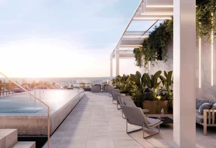 Bridge House at Brightwater Condos Pool View