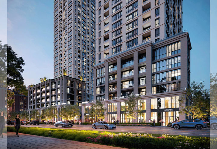 Bristol Place Condos Exterior View of Building