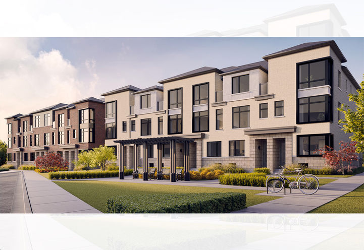 Brooklin Towns - Exterior View of City Towns