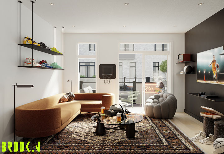 Brooklin Towns Family Room