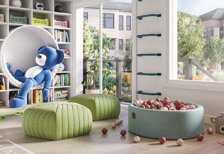 Brooklin Towns - Playroom for Children with Plenty of Toys