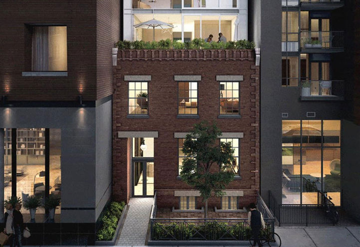 Bungalow on Mercer Resident Entrance