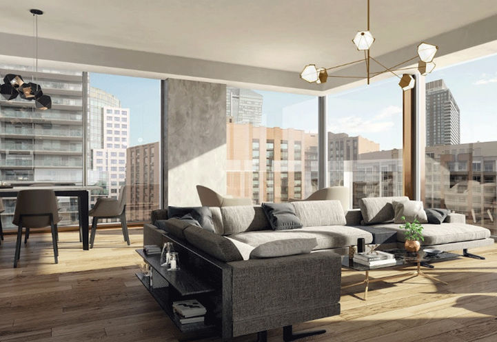 Living Room Suite Interior at Bungalow on Mercer