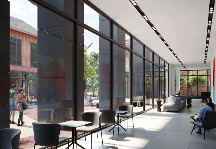 Burke Condos, Cafe Lounge