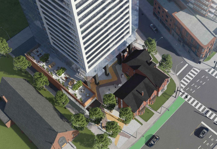 Burke Condos Street View Rendering