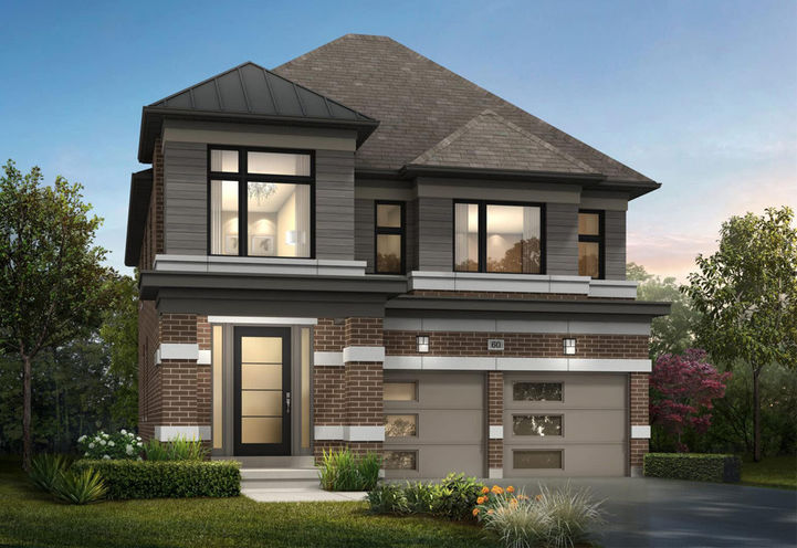 Cachet Binbrook Homes Exterior View of Detached Single Family Home