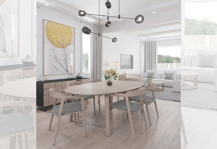 Cachet Mount Hope Living Space Interior