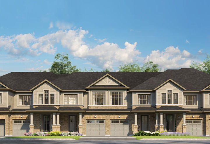 Close-up of Cachet Mount Hope Towns