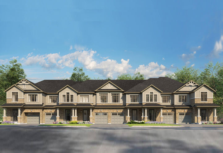 Townhouse Design of Cachet Mount Hope