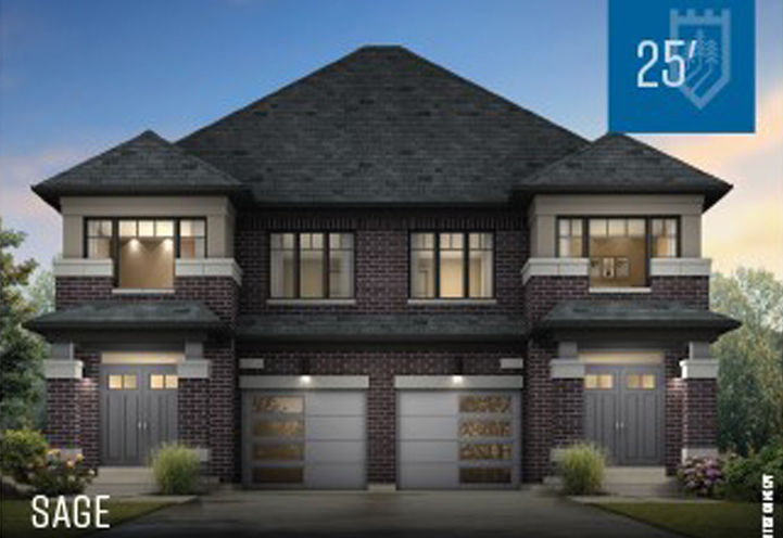 Caledon Trails Homes Exterior View of Sage Model