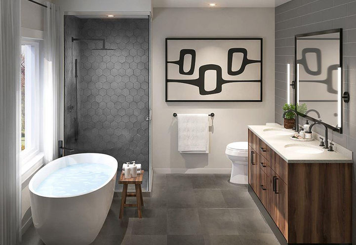 Caledon Trails Homes  Interior Bathroom View