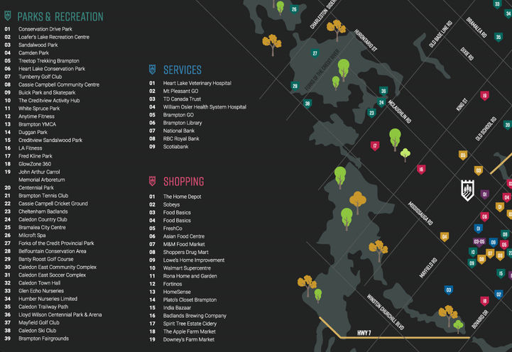 Caledon Trails Homes Nearby Amenities