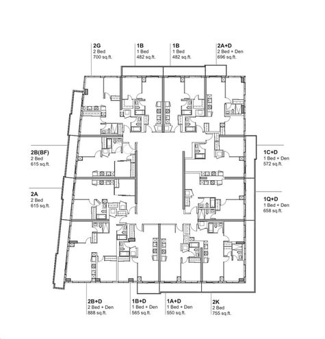 Canopy Towers Floorplate