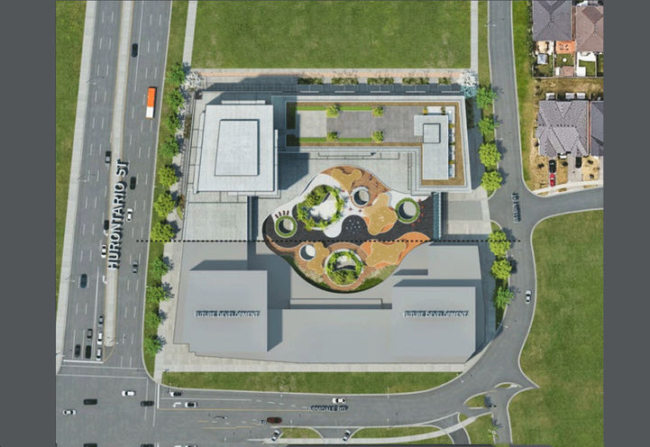 Canopy Towers, Site Showing Future Development