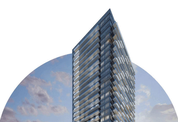 Looking Up at Canopy Towers Upper Level Exteriors