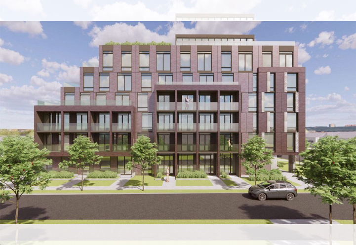 Cartier Condos Rear Exterior View