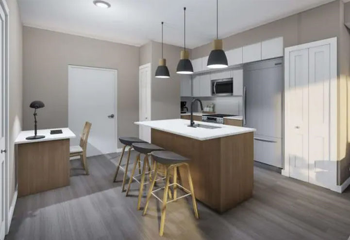 Castello Cornerbrook Calgary Suite Kitchen