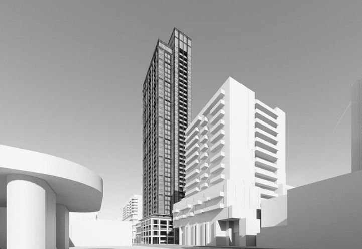 Celeste Condos Early Exteriors