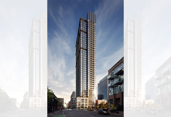 Celeste Condos Hero Shot of Tower Exteriors