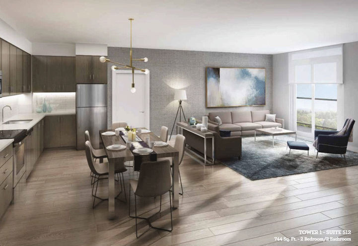 Kitchen View at Chelsea on the Green