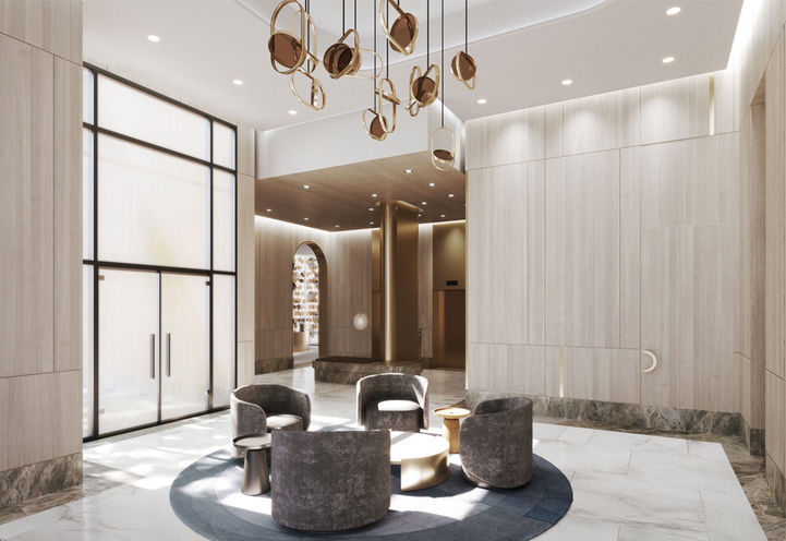 Clockwork Condos 2 Resident Lobby