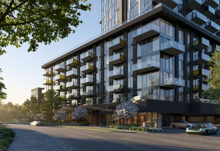 Clockwork Condos 2 Street Level View of Lower Levels