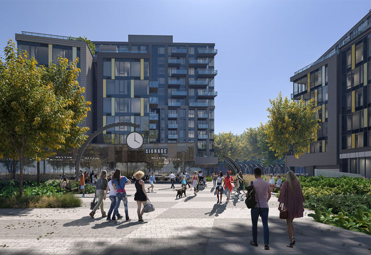 Clockwork Condos 2 View of Exteriors From Courtyard