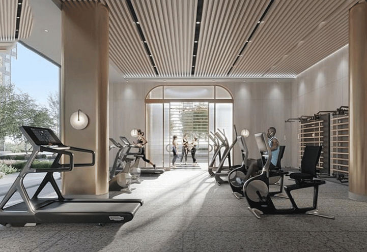 Clockwork Condos Fitness Centre with Treadmills