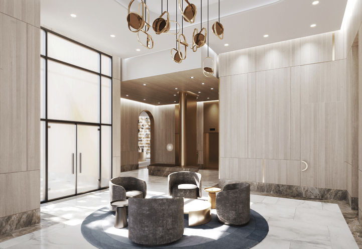 Clockwork Condos Main Lobby