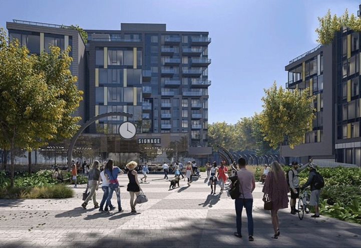 Clockwork Condos Public Space and Pedestrian Mews