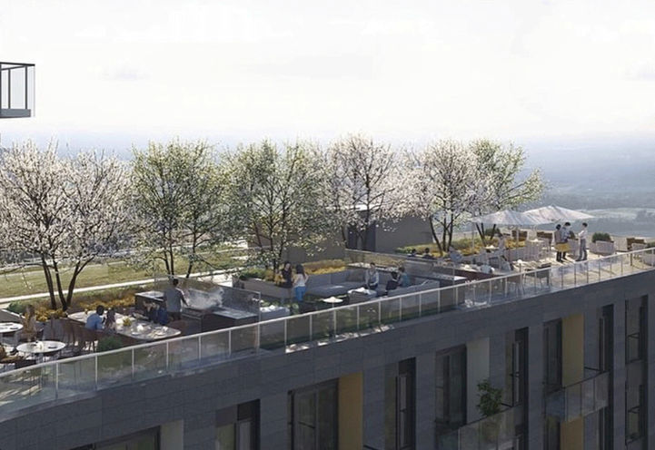 Clockwork Condos Rooftop Terrace