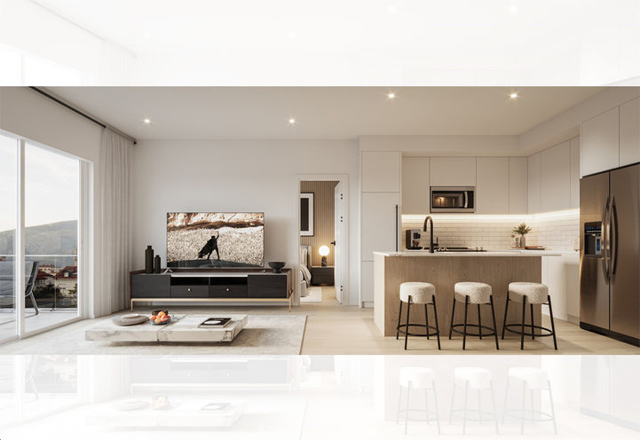 Clover in Carrington Calgary Open Concept Suite Interiors