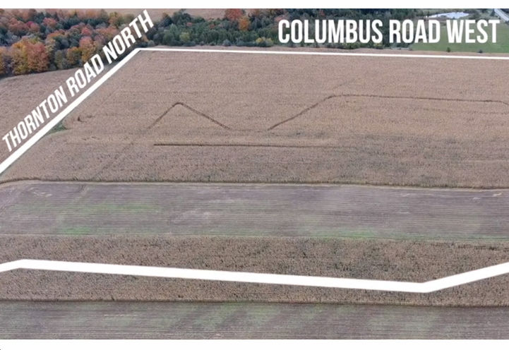 Columbus Homes Aerial View of Project Location