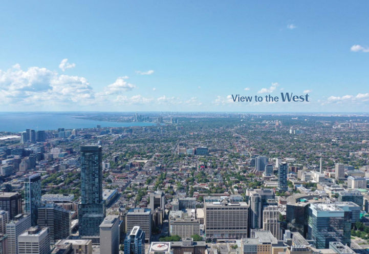 Concord Sky Condos - View to the West