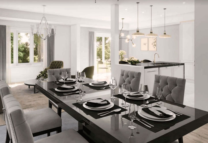 Cork & Vine Dining Interior